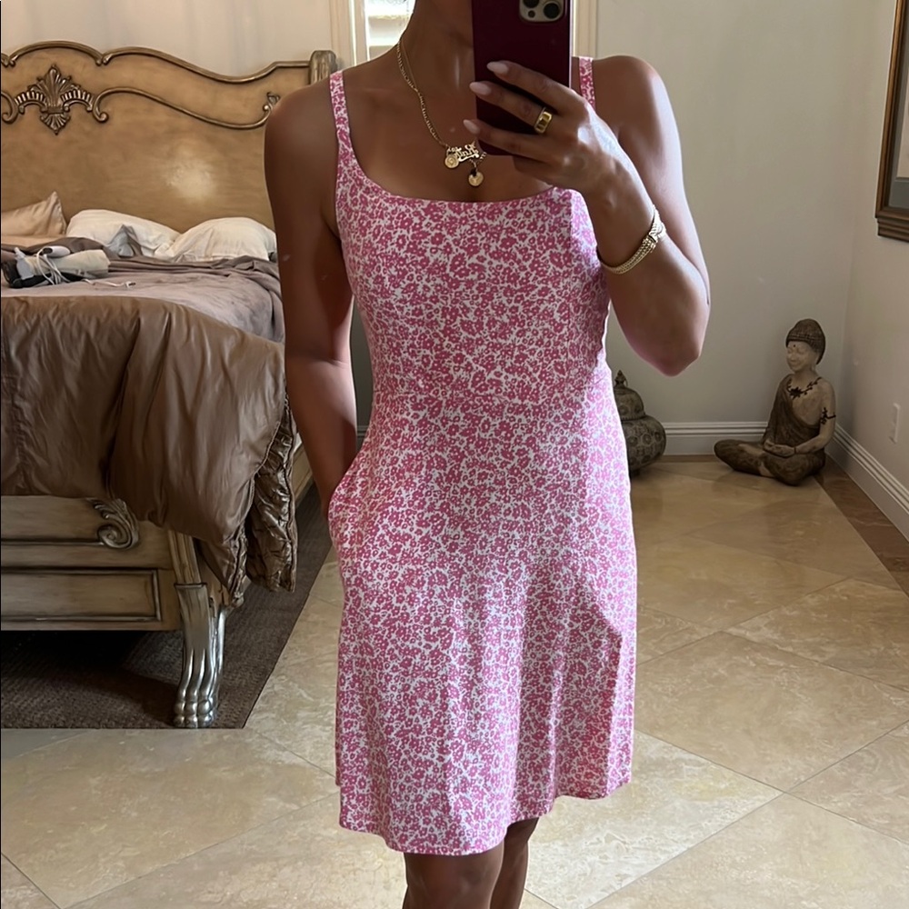 Old Navy Pink Floral Mini Dress